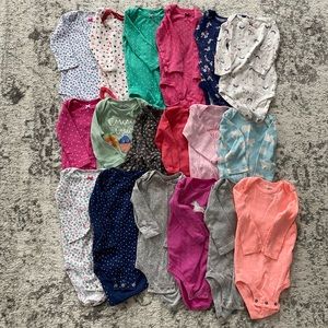 9 month long sleeve onesies